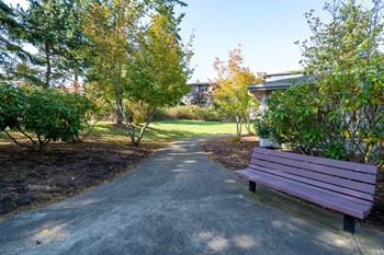 Landscaped walking paths